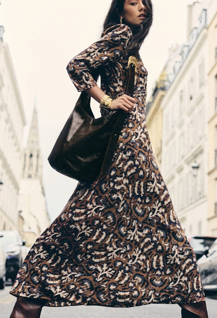 YOUYOU Leather Bucket Bag - Moka Bag