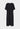 Zua Jacquard Torn Dress - Black