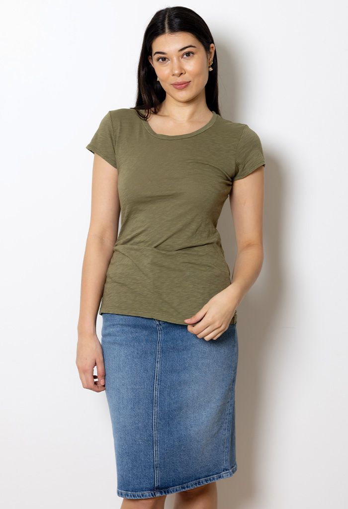 Odelia T-Shirt - Algae