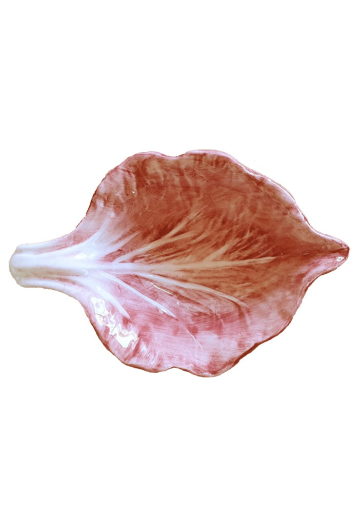 Decorative Radicchio Leaf Plate