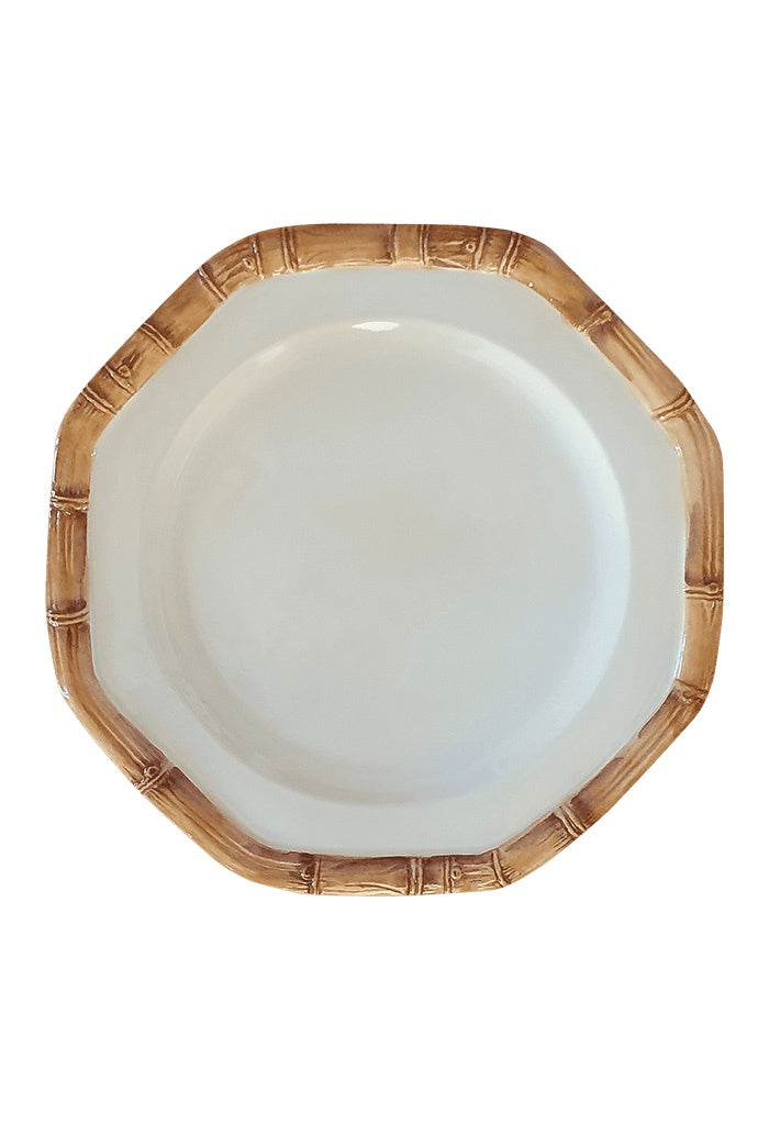 Ceramic Decorative Plate - Bamboo 21cm