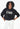'Ciao' Oversized Sweatshirt - Black