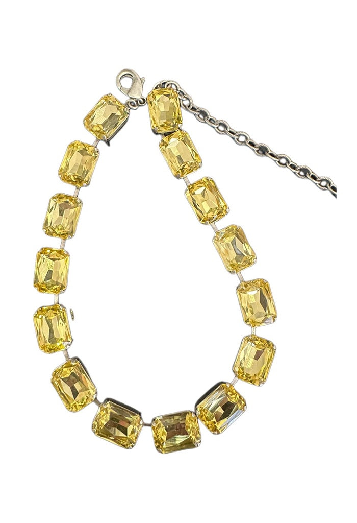 Stackable Necklace - Citrine