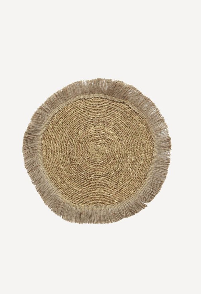 Frayed Edge Seagrass Placemat