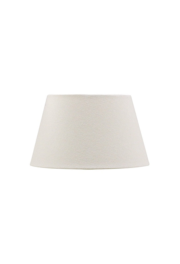 Ivory & Linseed Tapered Drum Shade - 36cm