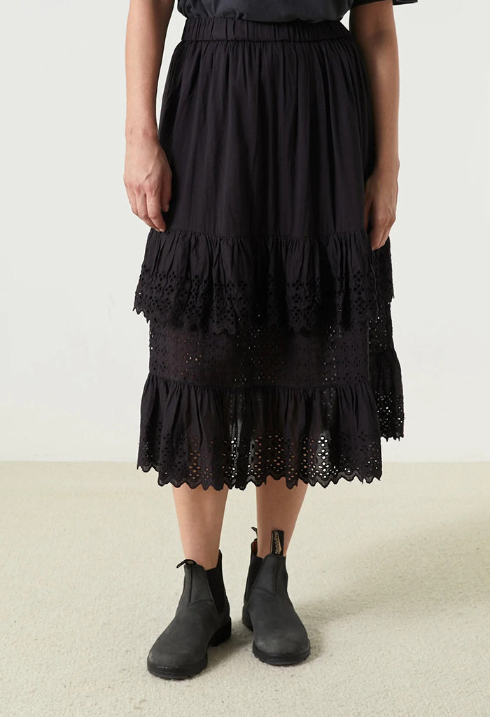 Jingle Embroidered Skirt