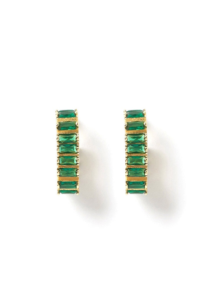 Lumin Earrings - Emerald