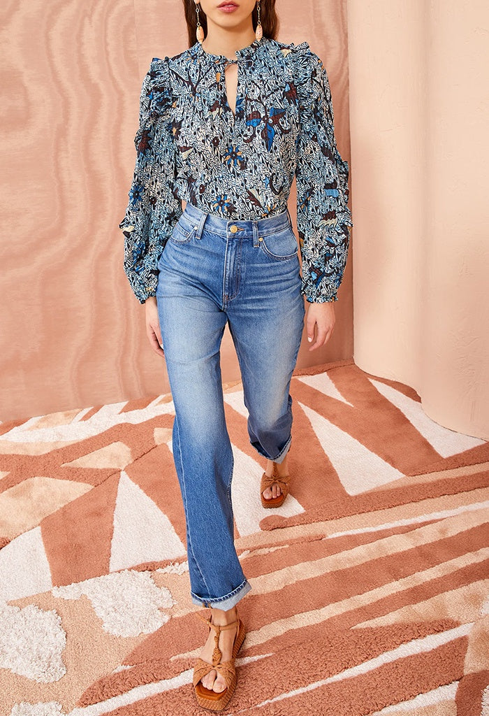 Manet Blouse - Morning Glory