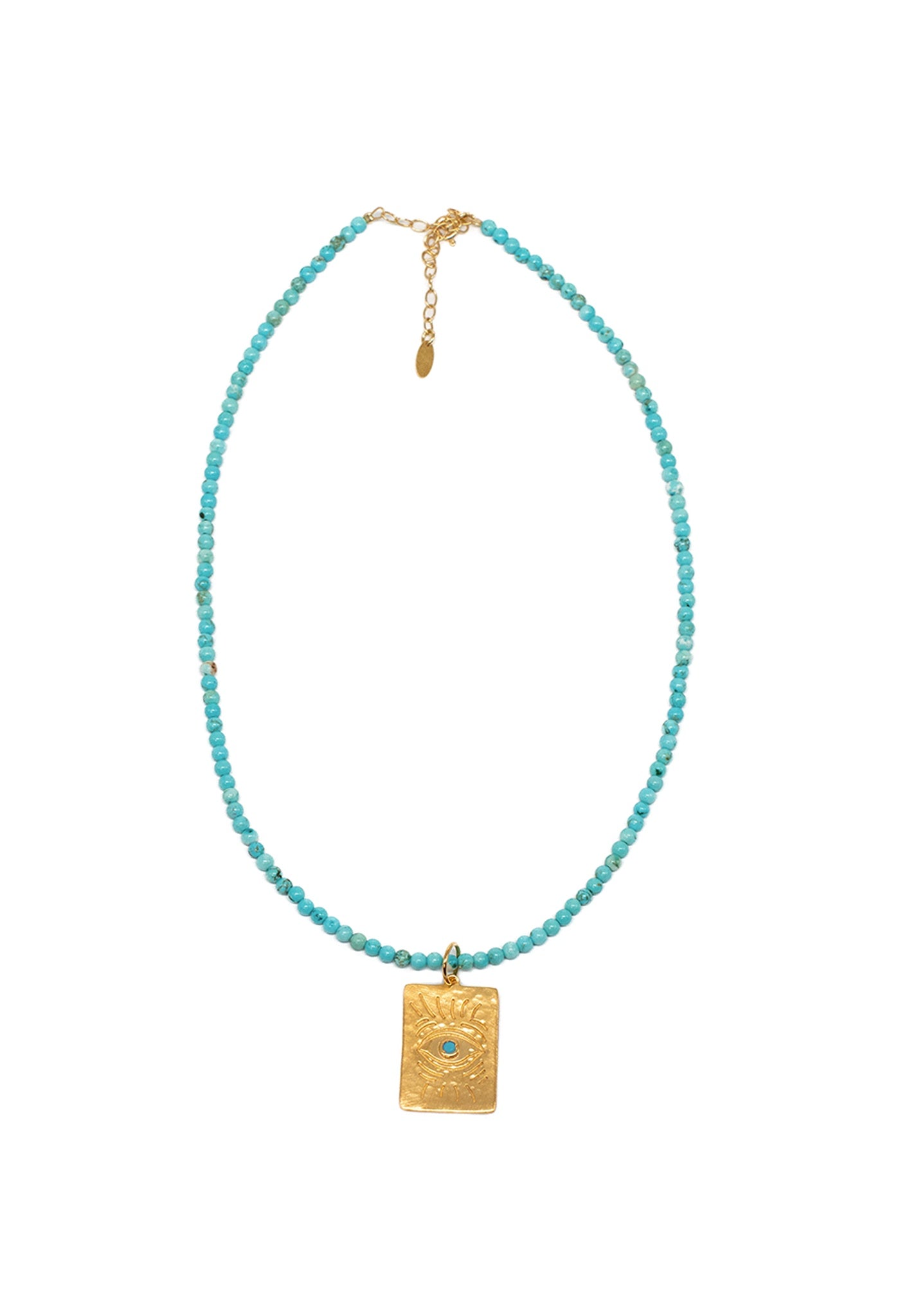 Holly Blue Eye Howlite Necklace
