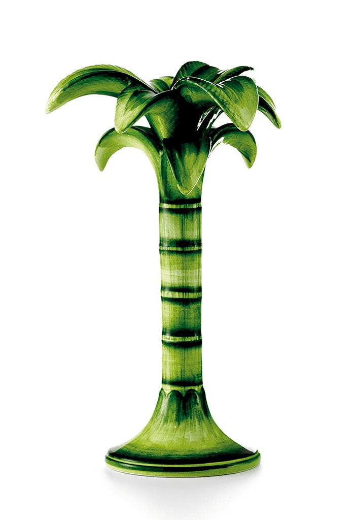 Palm Tree Candlestick Holder - Tall