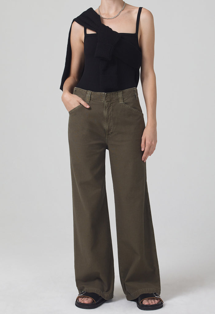 Paloma Utility Pant - Tea Leaf