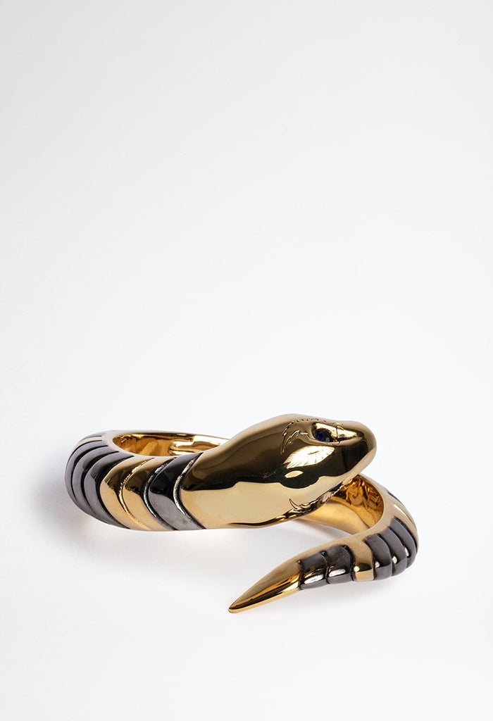 Snake Bracelet - Shiny Gold