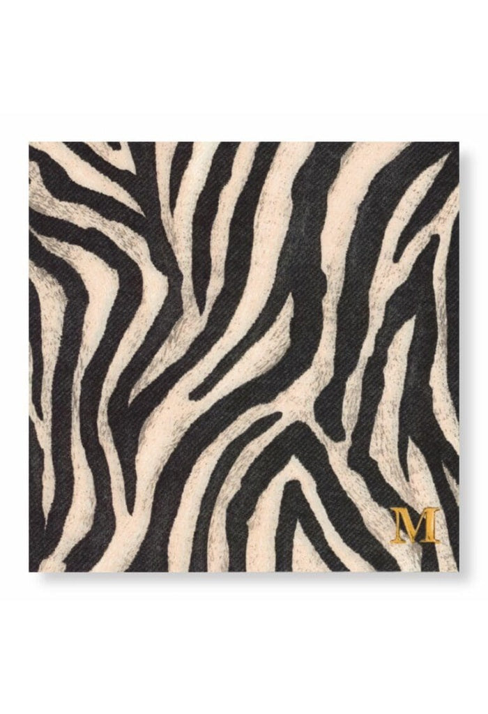 Zebra Dinner Napkins